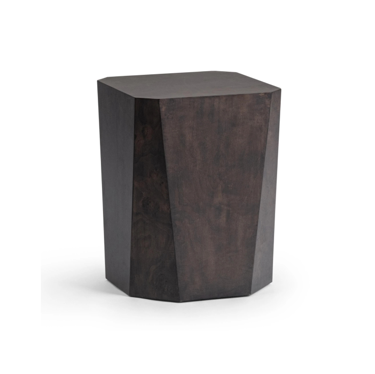 Classic Home Avena 18" Square End Table - Brown