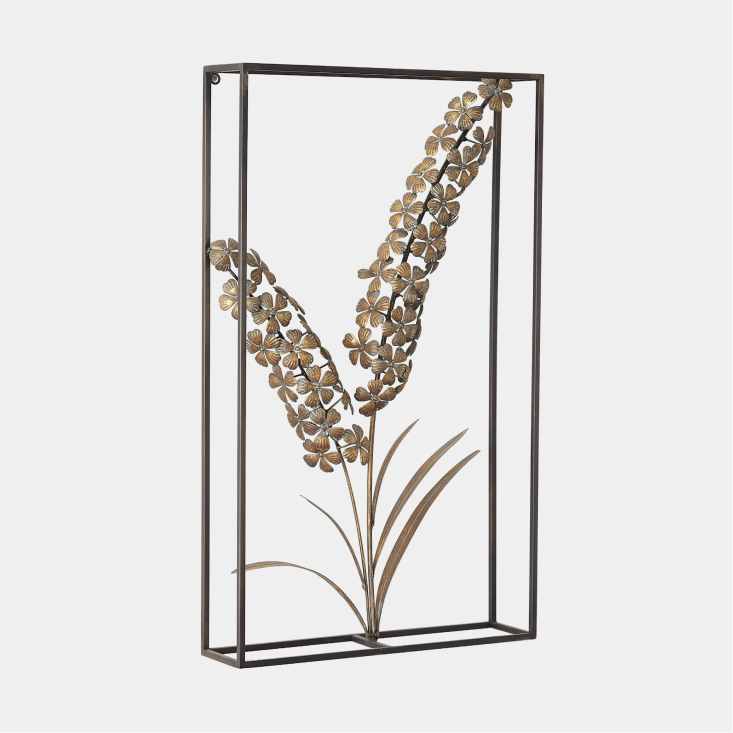Global Views White Lavender Wall Decor