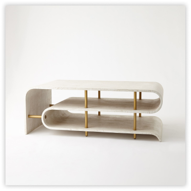 Global Views Traverse Coffee Table