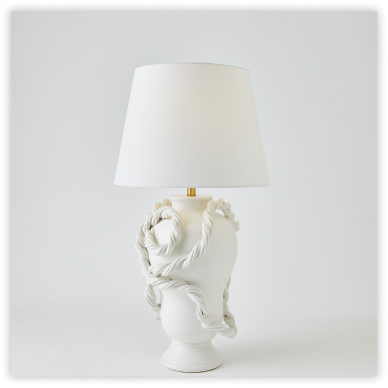 Global Views Twisted Vine Lamp