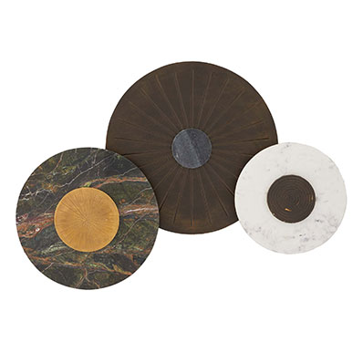 Arteriors Rhodes Wall Plaques