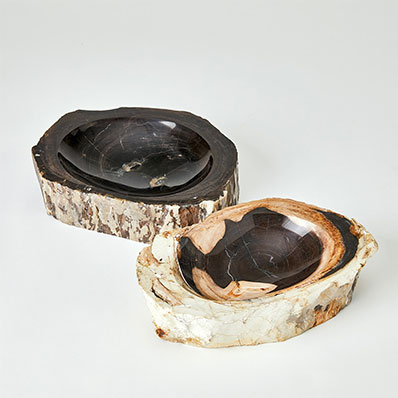 Global Views Petrified Bowls