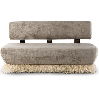 Ngala Trading Ostrich Fluff Sofa