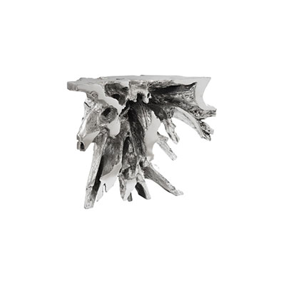 Phillips Collection Freeform Luxe Silver Console